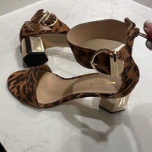 Marc New York,Andrew Marc, Leopard w/Gold Heels!
